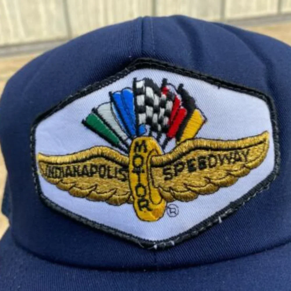 Vintage K-Brand Hat Cap Snapback Indianapolis Motor Speedway Trucker Mesh USA - Picture 5 of 8